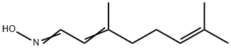 3,7-dimethylocta-2,6-dienal oxime Structure
