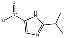 2-异丙基-4-硝基-1H-咪唑, 13373-32-5, 结构式