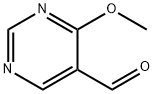 5-Pyrimidinecarboxaldehyde, 4-methoxy- (9CI) Structure
