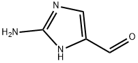 1H-Imidazole-4-carboxaldehyde,2-amino-(9CI) Structure