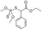 acetic acid, mercaptophenyl-, ethyl ester, s-ester with o,o-dimethyl phosphorod Structure