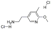 2-(6-Methoxy-5-Methylpyridin-3-yl)ethanaMine dihydrochloride Struktur