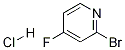 2-broMo-4-fluoropyridine hydrochloride,1337879-98-7,结构式