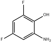 2-AMINO-4,6-DIFLUOROPHENOL Structure