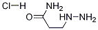 3-hydrazinylpropanaMide hydrochloride Struktur