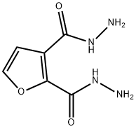 furan-2,3-dicarbohydrazide Struktur