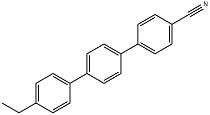 对乙基三联苯氰, 133792-15-1, 结构式