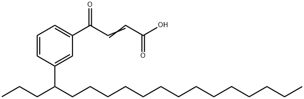 3-(4-octadecyl)benzoylacrylic acid Structure