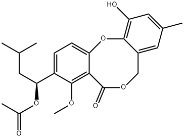 purpactin A Struktur