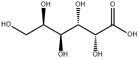 (2R,3S,4S,5R)-2,3,4,5,6-pentahydroxyhexanoic acid Struktur