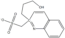 3-(quinolin-2-yl)propyl Methanesulfonate Struktur