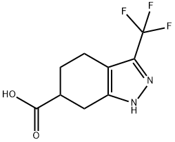 3-(trifluoroMethyl)-4,5,6,7-tetrahydro-1H-indazol-6-carboxylic acid|