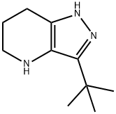 3-tert-butyl-4,5,6,7-tetrahydro-1H-pyrazolo[4,3-b]pyridine Structure