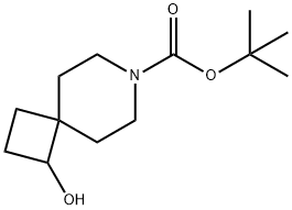 N-BOC-7-azaspiro[3.5]nonan-1-ol Structure