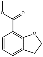 methyl 2,3-dihydrobenzofuran-7-carboxylate 化学構造式