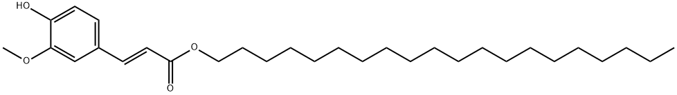 Eicosyl ferulate Structure