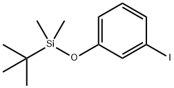 3-(T-BUTYLDIMETHYLSILOXY)IODOBENZENE Struktur