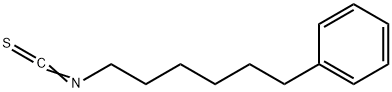 (6-フェニルヘキシル)イソチオシアナート 化学構造式