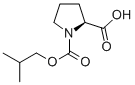 (S)-1-(ISOBUTOXYCARBONYL)PYRROLIDINE-2-CARBOXYLIC ACID 结构式
