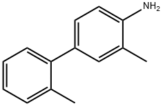 2-メチル-4-(2-メチルフェニル)アニリン 化学構造式