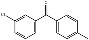 3-chloro-4'-methylbenzophenone Struktur