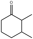 2,3-ジメチルシクロヘキサノン 化学構造式