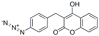 3-(4-azidobenzyl)-4-hydroxycoumarin Structure