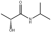 Propanamide, 2-hydroxy-N-(1-methylethyl)-, (R)- (9CI) Structure