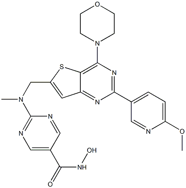 フィメピノスタット 化学構造式