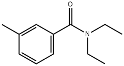 避蚊胺(DEET),134-62-3,结构式