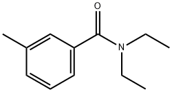 避蚊胺, 134-62-3, 结构式