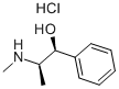 DL-Ephedrine hydrochloride  Struktur