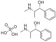 硫酸エフェドリン 化学構造式