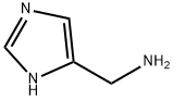 (1H-イミダゾール-4-イル)メタンアミン 化学構造式