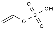 vinyl hydrogen sulphate Struktur