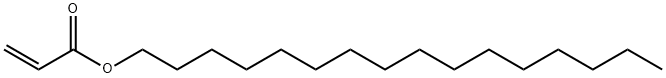 アクリル酸ヘキサデシル 化学構造式