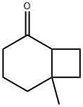 6-Methylbicyclo[4,2,0]-octan-2-one Structure