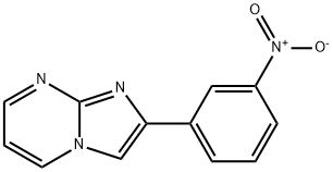 2-(3-硝苯基)-咪唑并[1,2-A]嘧啶, 134044-50-1, 结构式