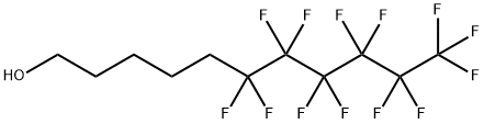 5-(パーフルオロヘキシル)ペンタン-1-オール 化学構造式