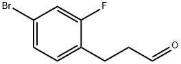 134057-96-8 Benzenepropanal, 4-broMo-2-fluoro-