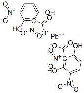 lead(2+) 2,4-dinitroresorcinolate Struktur