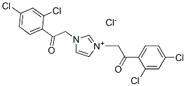 134071-10-6 1H-Imidazolium,  1,3-bis[2-(2,4-dichlorophenyl)-2-oxoethyl]-,  chloride  (9CI)