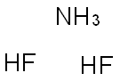 Ammonium hydrogen difluoride Struktur