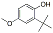 4-methoxy-2-tert-butyl-phenol Struktur