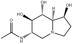 6-ACETAMIDO-6-DEOXY-CASTANOSPERMINE Struktur