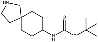 2-アザスピロ[4.5]デス-8-イルカルバミン酸TERT-ブチル 化学構造式