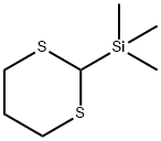 2-トリメチルシリル-1,3-ジチアン 化学構造式