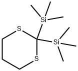 2,2-双(三甲基硅基)二噻烷, 13411-46-6, 结构式