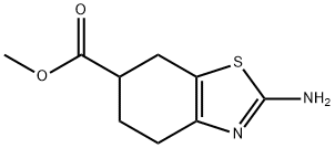 Methyl 2-aMino-4,5,6,7-tetrahydrobenzo[d]thiazole-6-carboxylate Structure