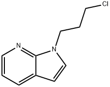 1-(3-chloropropyl)-1H-pyrrolo[2,3-b]pyridine Structure